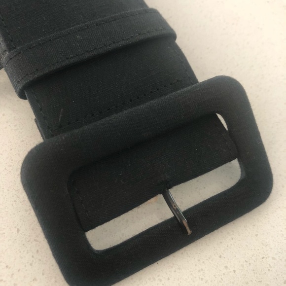 Giambattista Valli leather linen fringe belt - Picture 6 of 9